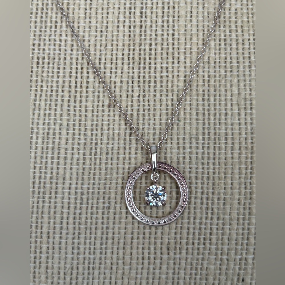 Avon Sterling Silver 925 Pendants On Chains/Necklace. NEW IN BOX.